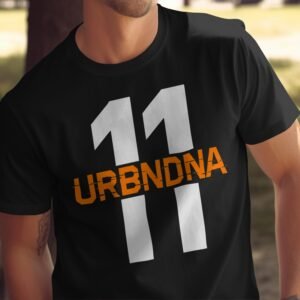 Urbndna Eleven Bold Graphic Design T-Shirt Long Sleeve T-Shirt