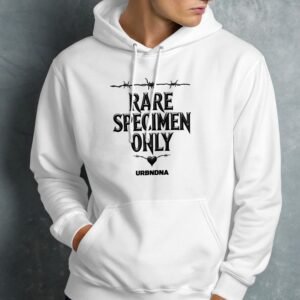 Rare Specimen Only Barbed Wire Hoodie - Alt Aesthetic